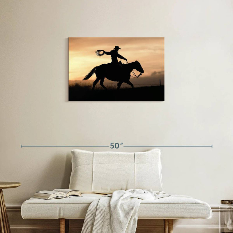 Lelar Rope And Ride I, 20" H x 30" W