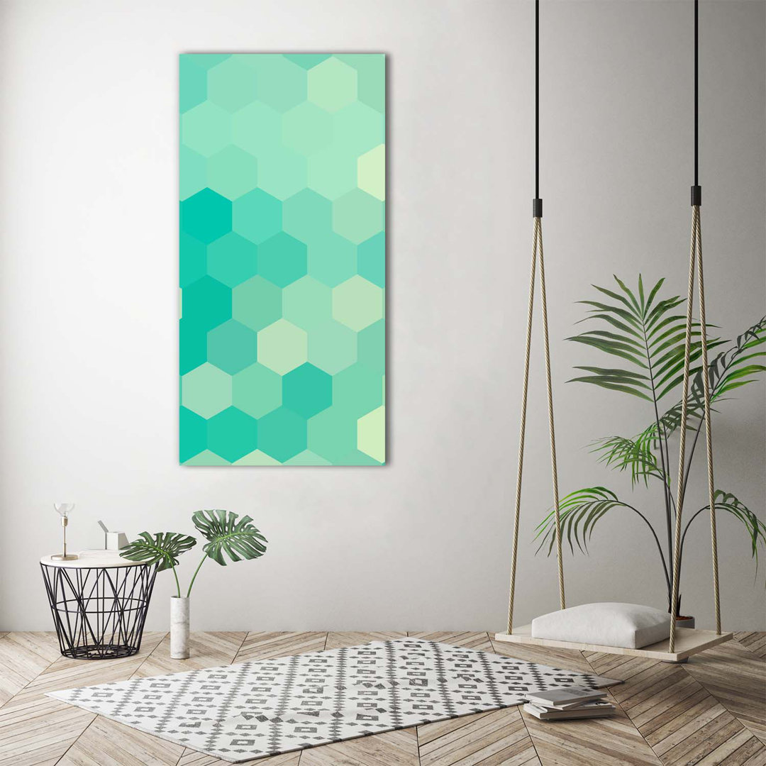 Geometric Background - Wrapped Canvas Print