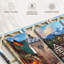 Architecture «German Market Town, reproduction d'art sur toile» sur-98865152