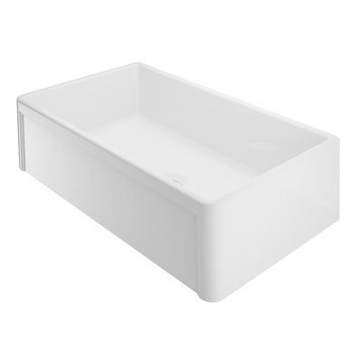 33'' L Single Bowl Fireclay Kitchen Sink