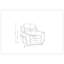 Fauteuil en cuir véritable, fauteuil en cuir, fauteuil d'appoint, fauteuil d'appoint moderne-459921527