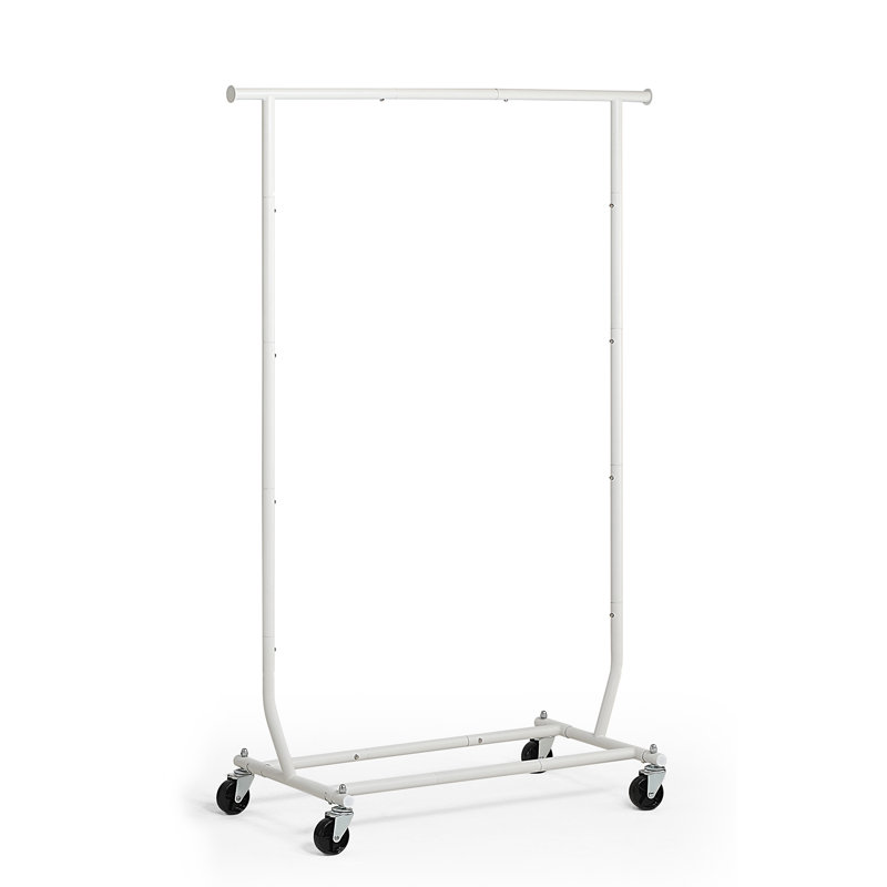 Portant à vêtements robuste Martay, Blanc