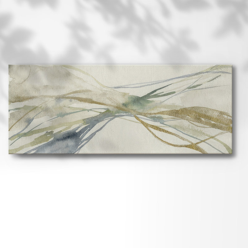 Watercolor Waves I, H 24 po x l 60 po x P 1,5 po