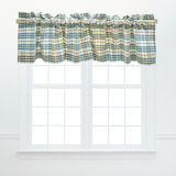 Simmons Plaid Cotton Valance Window Treatment