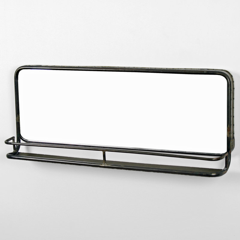 Haygarden Flat Mirror with Shelves