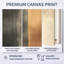 Formes modernes douces marron, noir et beige IV - Tableau abstrait transitionnel encadré-387281670-409635315
