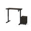 Bureau debout à hauteur ajustable 2 pièces Brisa-31187385-89998124-90001796