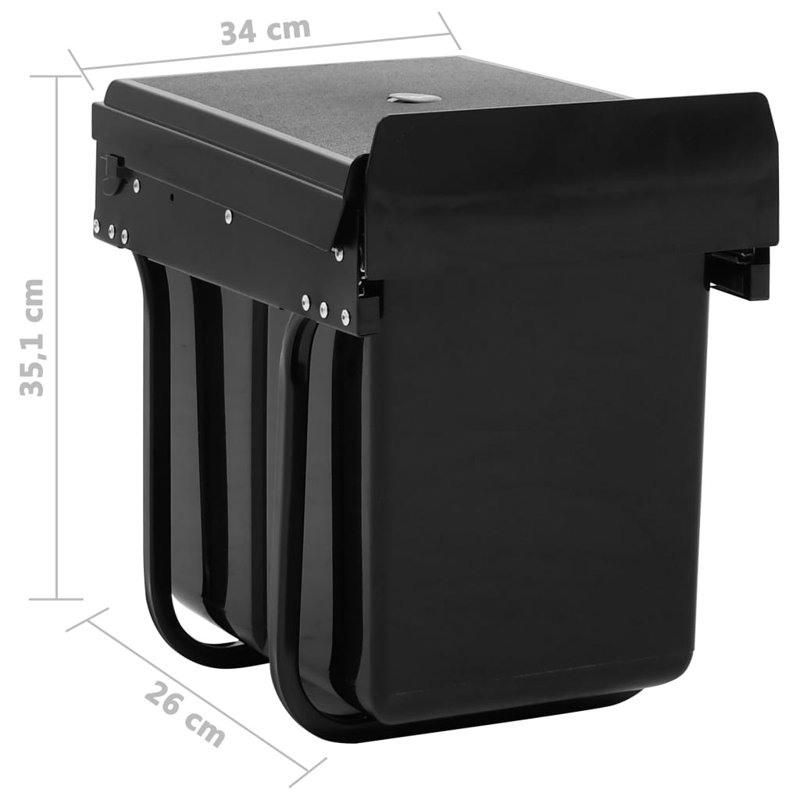 Jamnes Pull Out Rubbish Bin