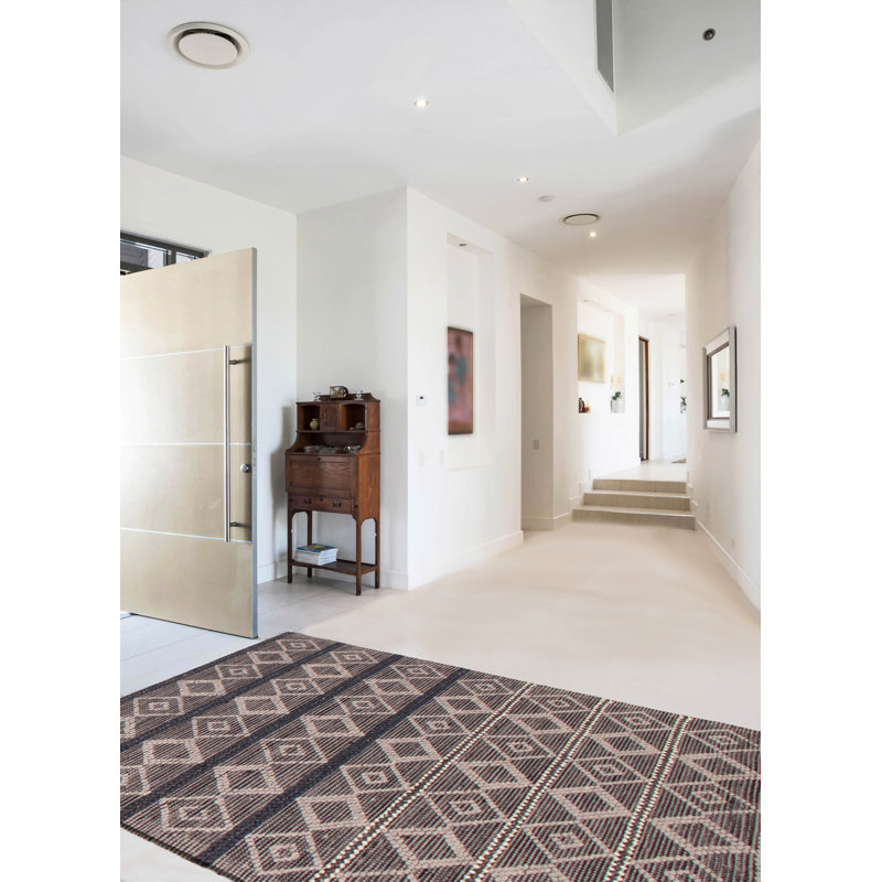 Izamara Wool Geometric Indoor Rug