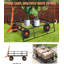 Chariot de jardin robuste en acier, chariot de jardin 3 en 1-117285752