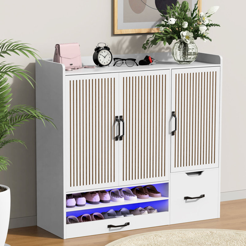 Range-chaussures 20 paires avec tablettes réglables