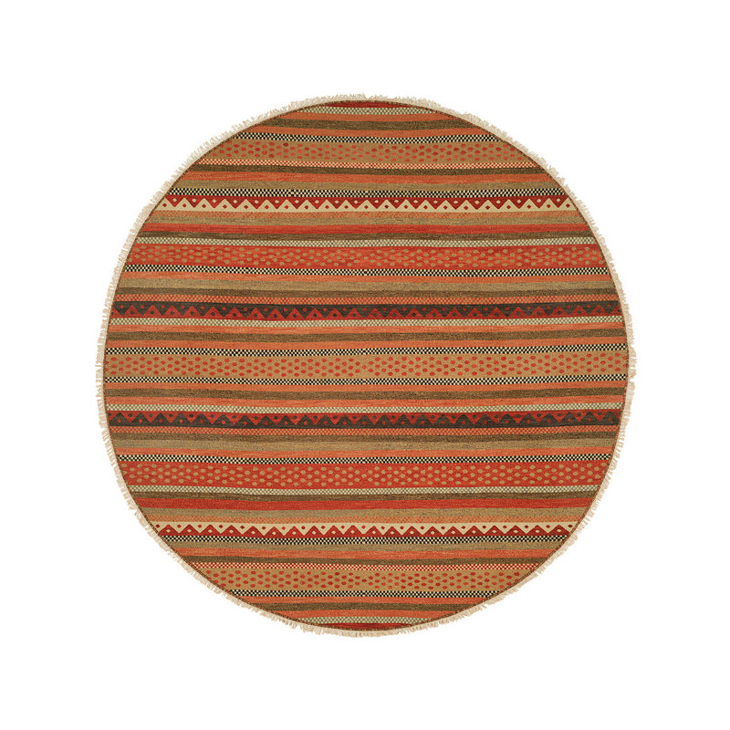 Wool Area Rug, Runner 2'6" x 8'