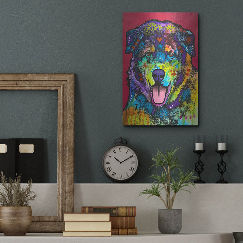 Ebern Designs «I'm Always Be A Lap Dog No Matter How Big I Get» par Dean Russo