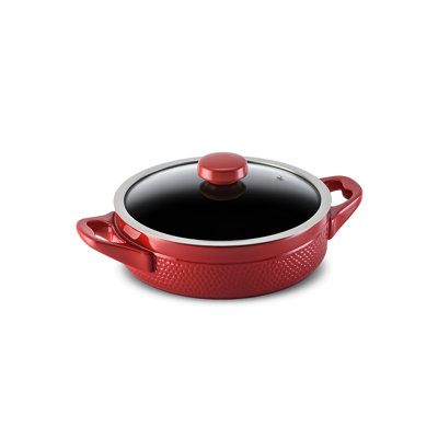 Ceraflame 2,6 pte Cocotte en céramique antiadhésive ronde avec couvercle