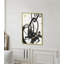 Gilded Strokes 5 Framed Print-1361648121