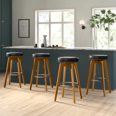 Ashara Swivel Upholstered Counter Stool