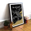« rio de janeiro city map », reproduction d’impression sur affiche sous forme de luxe-22632130