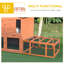 Et cage de lapin en bois