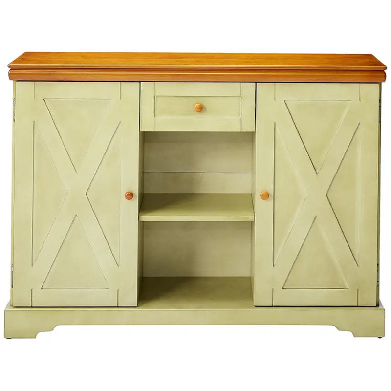Cargian 42'' Console Table, Antique White