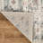 Abani Teuton DAL160A Indoor/Outdoor Distressed Cream Blue Area Rug-386267318