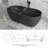 63'' X 31'' Freestanding Soaking Terrazzo Bathtub-106837571