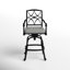 Wiltshire Outdoor Swivel Bar Stool-26205409-26205404-26205403
