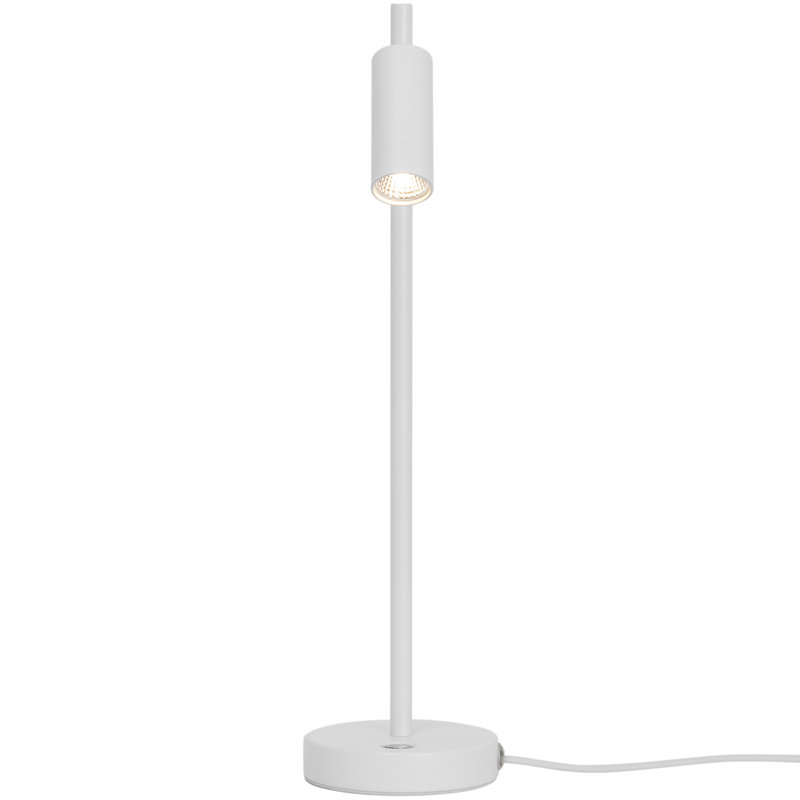 Omari Metal Desk Lamp, White