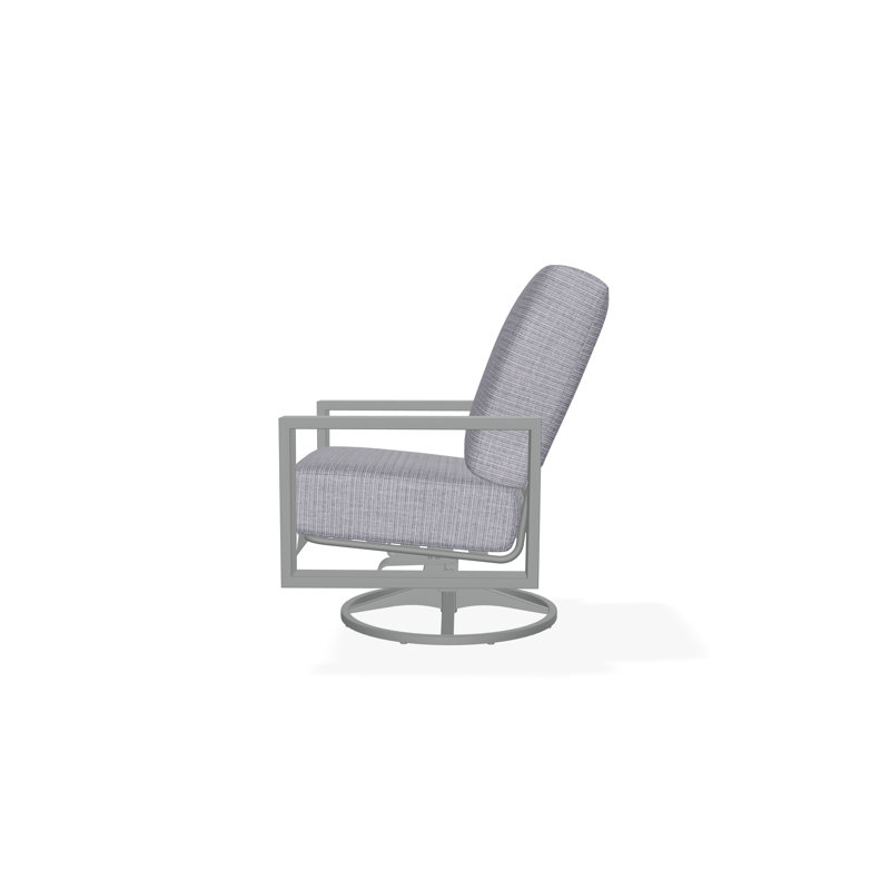 Chaise berçante pivotante Larssen, Graphite, Bois de frêne prouvé
