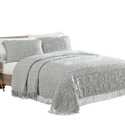 Cotton Trellis Coverlet
