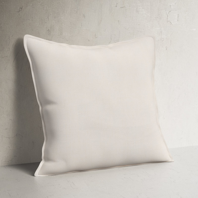 Avey Linen 22'' Throw Pillow, Pillow Cover Only - No Insert