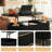 39" Fluted Lift Top Coffee Table-1524573266