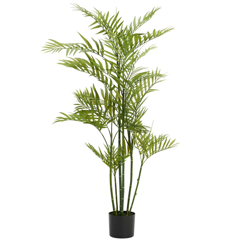 Palmier artificiel haut de 50 po en pot