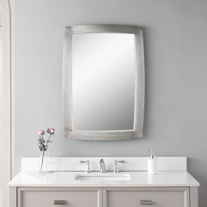 Oaklyn Metal Rectangle Wall Mirror