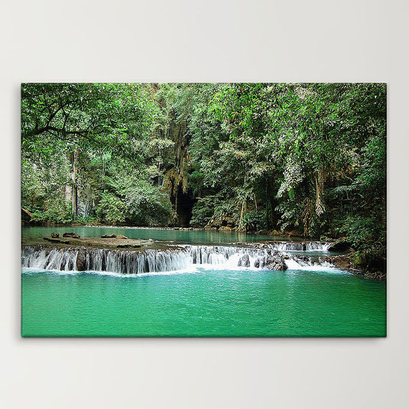 Jungle - Print on Canvas, 100cm H x 150cm W x 2cm D, Premium