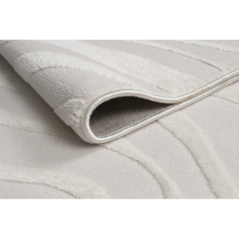 Tapis de luxe à motif abstrait, Rectangle 9 pi x 11 pi 10 po