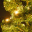 Swirl Christmas Tree with Stand and LEDs Green PVC Decor-145700187
