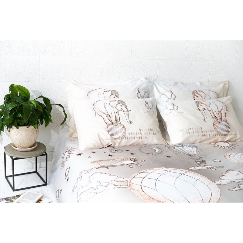 Bo Animal Print Duvet Cover Set with Pillowcases, 200 x 220cm