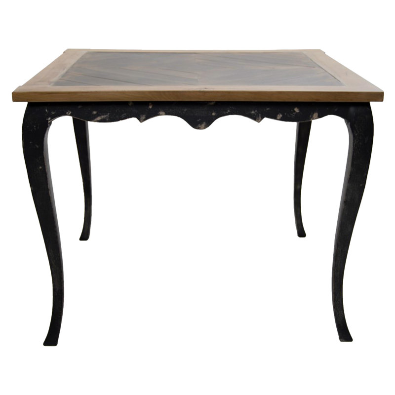 Heathcote Solid Wood Dining Table, H75 x L100 x W100cm