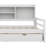 Multi-Functional Corner Daybed Featuring Storage Drawers, Desk, Charging Port-207856571