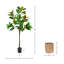 UV Rated 5' Magnolia Tree Drop-In with Bamboo Planter