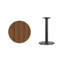 Plateau de table rond en stratifié de 24 po avec base de bar ronde de 18 po Jamey-1870724602-1869829975-1867976234
