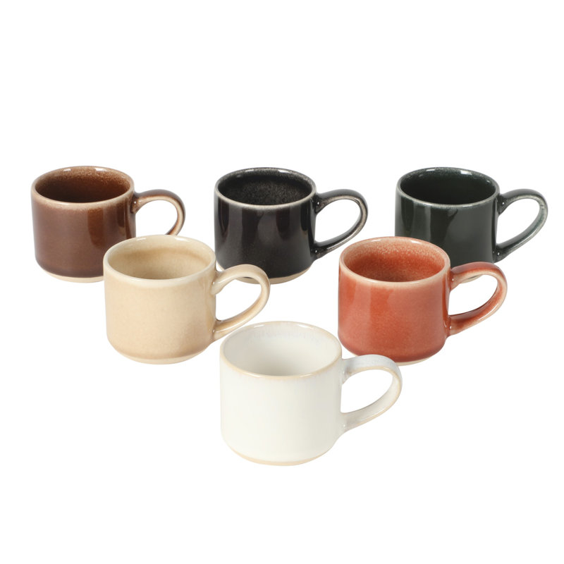 Ensemble de 4 tasses à espresso 4 oz Mr. Coffee Espresso Whims, 4 Oz, Multicolor