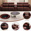 Upholstered 29.96 " Leather Power Reclining Sectional