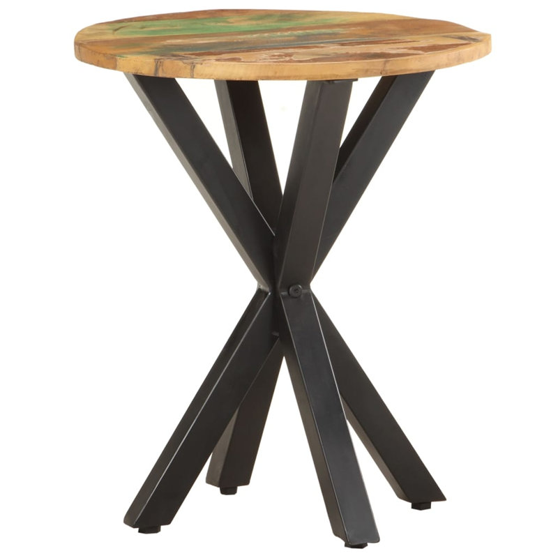 Kallie Pedestal End Table, Brown