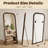 Retro Full-Length Mirror, Oversized Arch Floor Mirror-623422776-623422727