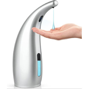 LIGHTSMAX Stainless Steel Automatic Touchless Soap Dispenser Adjustable Setting