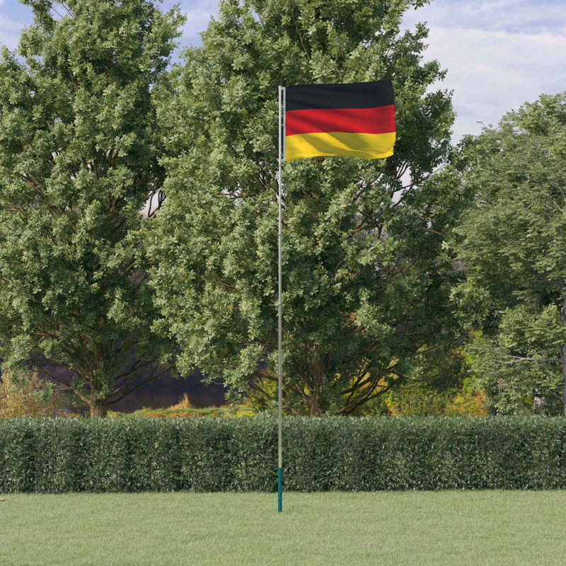 Atrick Double Sided 555cm H x 90cm W Polyester Garden Flag
