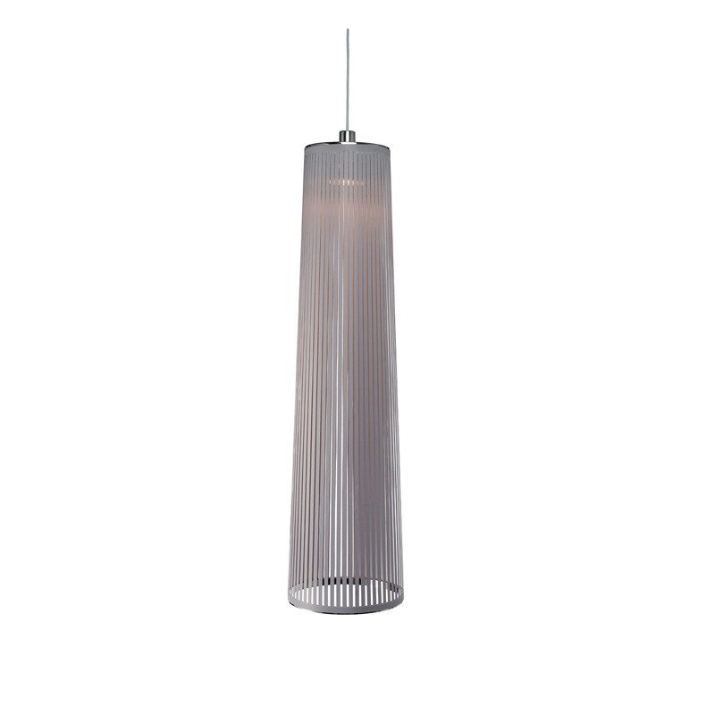 Solis Pendant, Silver, 72" H x 13" W x 13" D