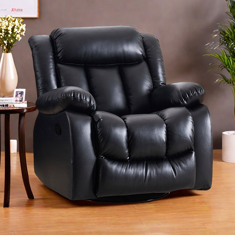 Fauteuil inclinable multifonctionnel Living Room, Noir