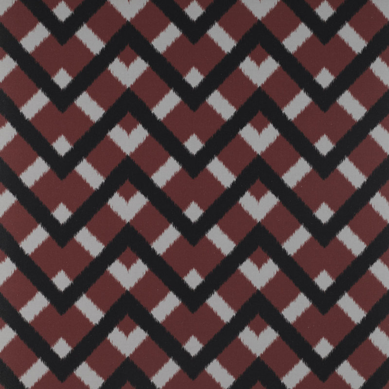Tierras Monti 100% Linen Performance Fabric, Rojo